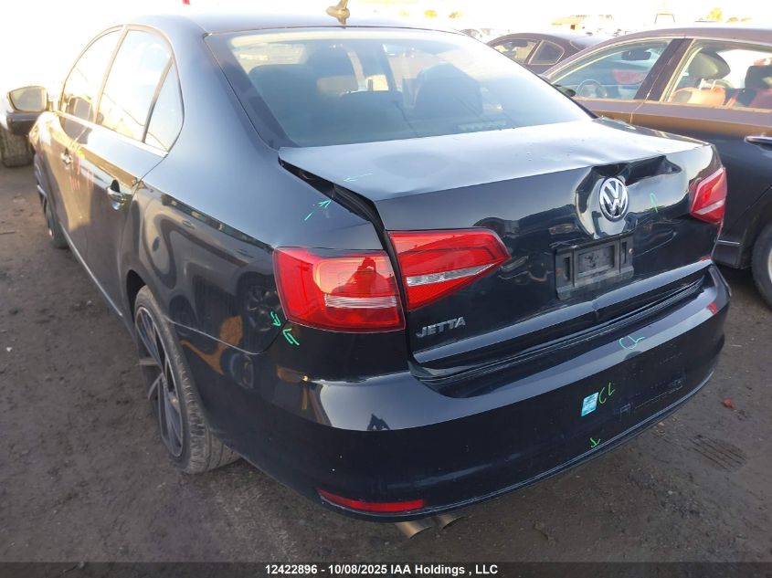 2015 Volkswagen Jetta 2.0L Trendline/2.0L Trendline+ VIN: 3VW1K7AJ8FM222691 Lot: 12422896