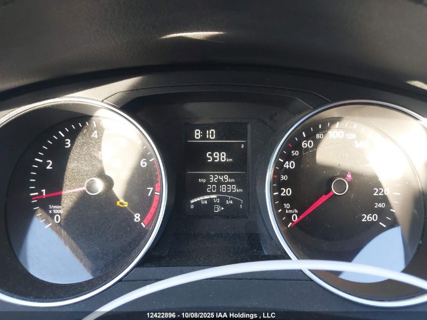 2015 Volkswagen Jetta 2.0L Trendline/2.0L Trendline+ VIN: 3VW1K7AJ8FM222691 Lot: 12422896