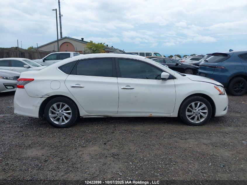 2013 Nissan Sentra S/Sv/Sr/Sl VIN: 3N1AB7AP6DL634153 Lot: 12422898