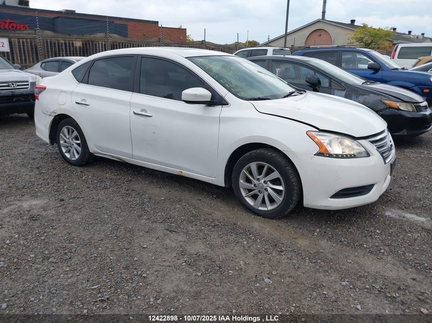 3N1AB7AP6DL634153 2013 Nissan Sentra S/Sv/Sr/Sl auction photo 1