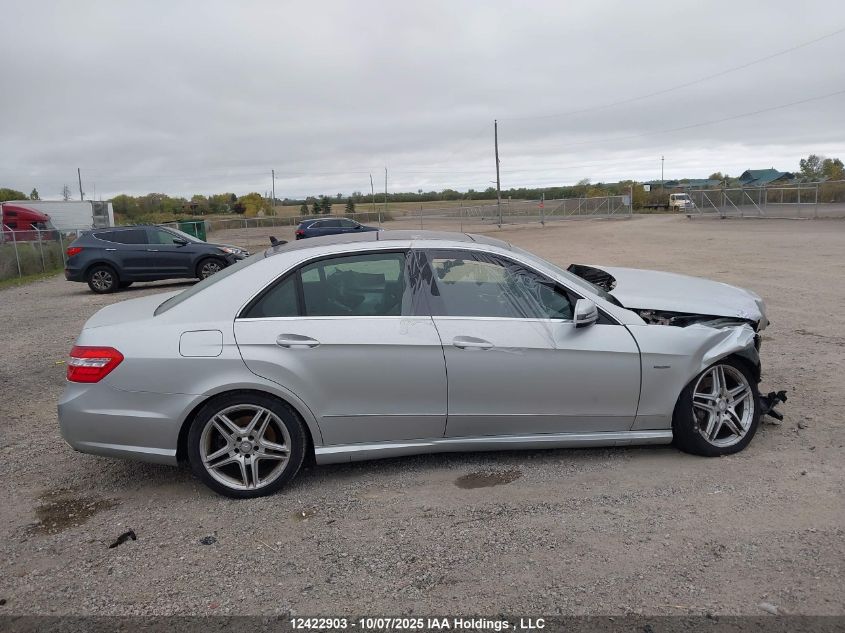 2012 Mercedes-Benz E 350 4Matic VIN: WDDHF8JB8CA647072 Lot: 12422903