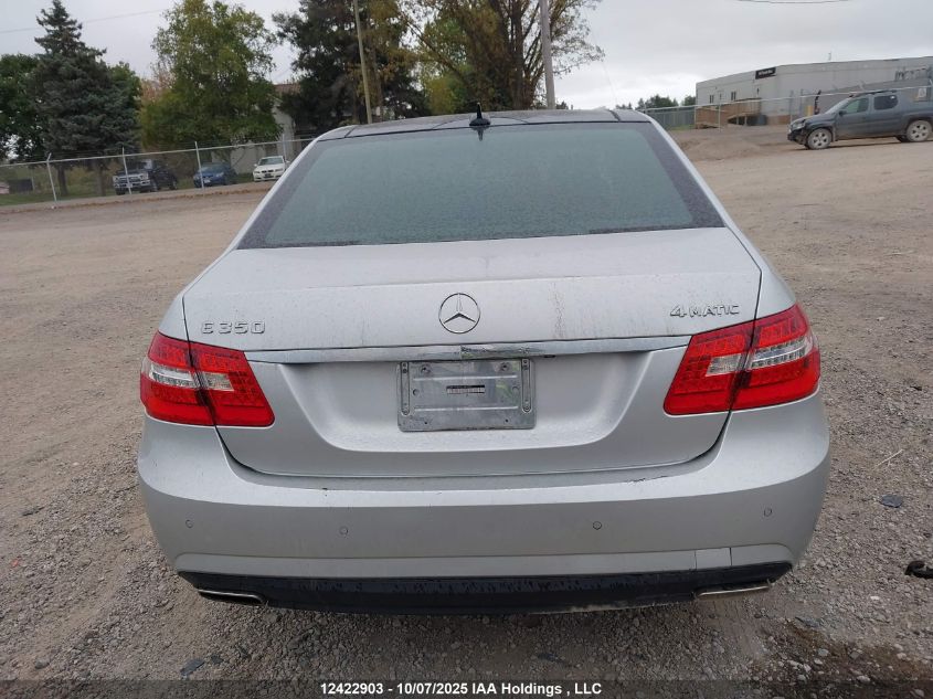 2012 Mercedes-Benz E 350 4Matic VIN: WDDHF8JB8CA647072 Lot: 12422903