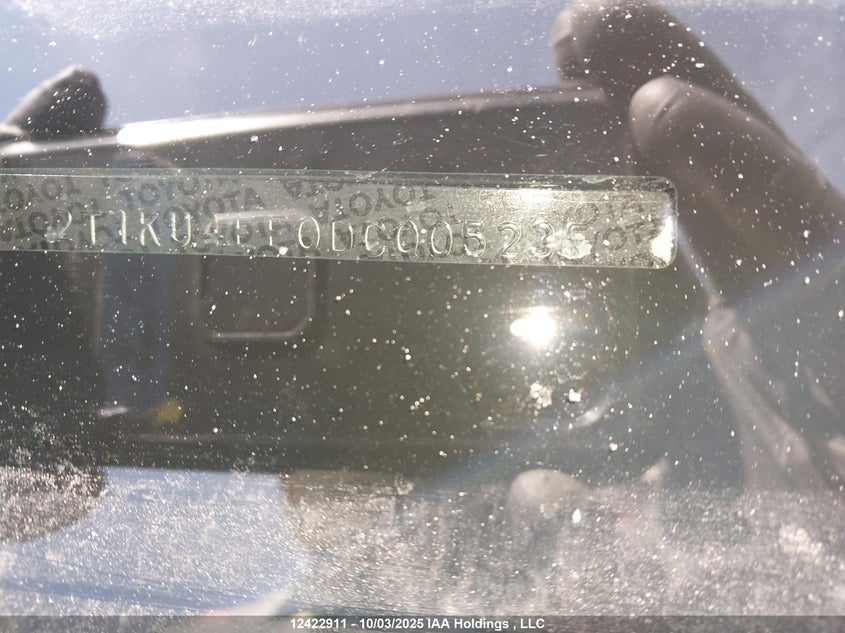 2013 Toyota Matrix VIN: 2T1KU4EE0DC005235 Lot: 12422911