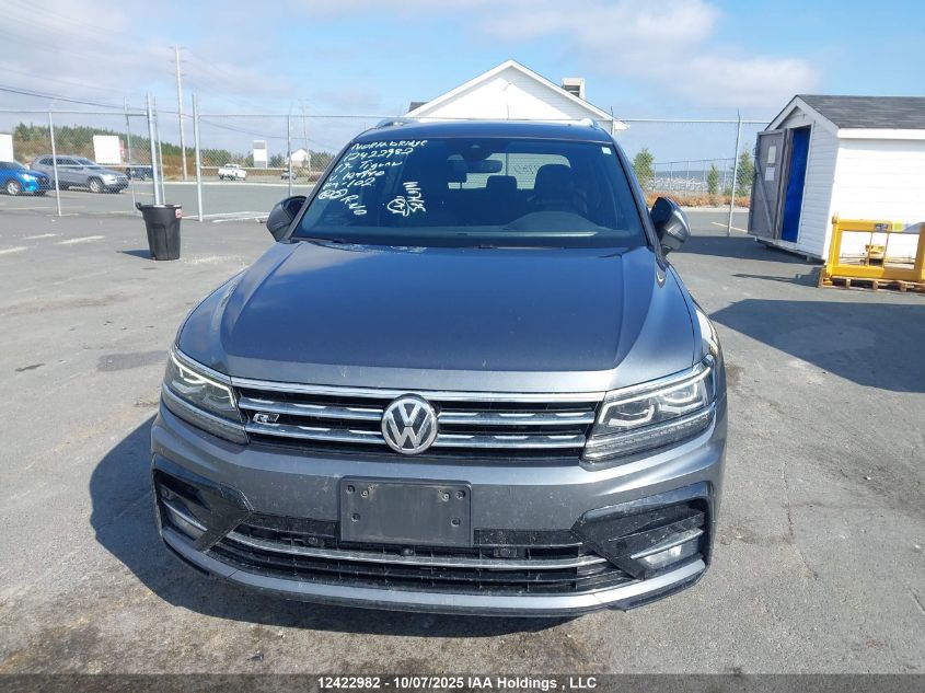 2019 Volkswagen Tiguan Sel Premium/Sel Premium R-Line VIN: 3VV4B7AX5KM104940 Lot: 12422982