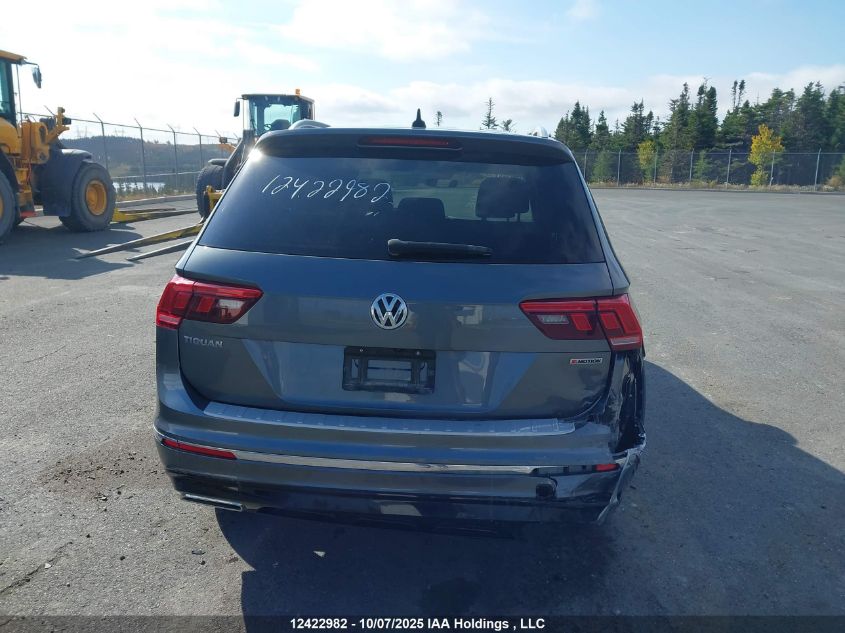 2019 Volkswagen Tiguan Sel Premium/Sel Premium R-Line VIN: 3VV4B7AX5KM104940 Lot: 12422982