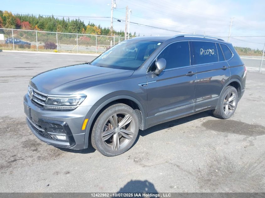 2019 Volkswagen Tiguan Sel Premium/Sel Premium R-Line VIN: 3VV4B7AX5KM104940 Lot: 12422982