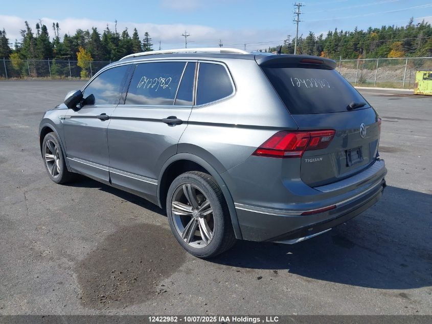 2019 Volkswagen Tiguan Sel Premium/Sel Premium R-Line VIN: 3VV4B7AX5KM104940 Lot: 12422982