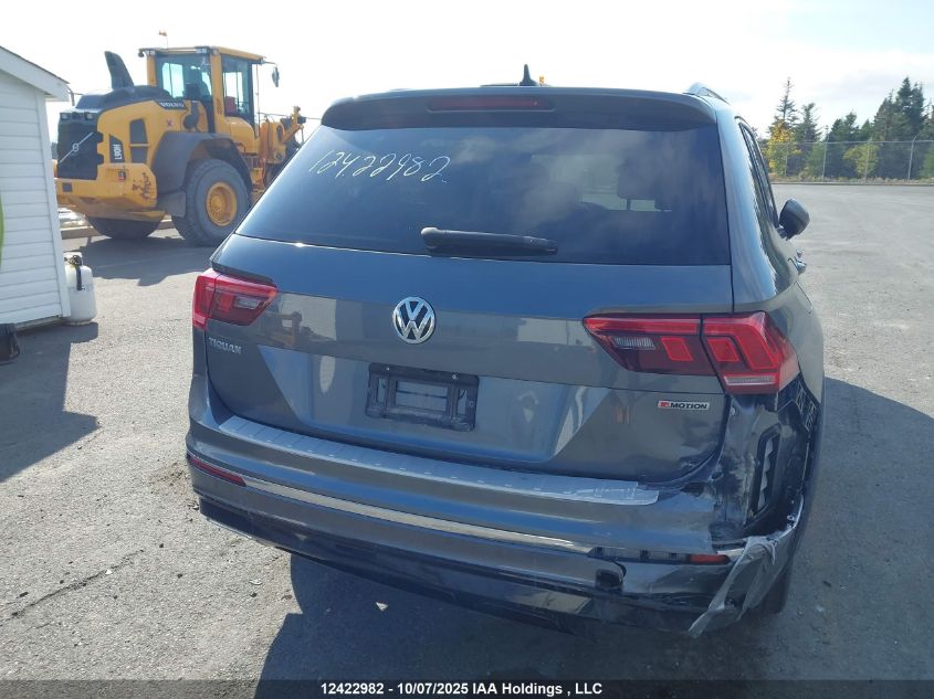 2019 Volkswagen Tiguan Sel Premium/Sel Premium R-Line VIN: 3VV4B7AX5KM104940 Lot: 12422982