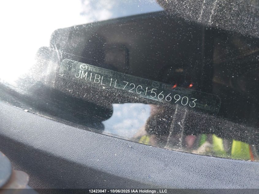 2012 Mazda Mazda3 Gs-Sky VIN: JM1BL1L72C1566903 Lot: 12423047