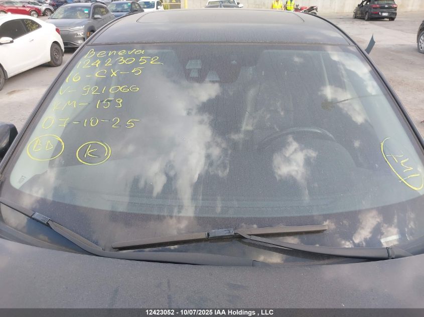 2016 Mazda Cx-5 Gt VIN: JM3KE4DY5G0921066 Lot: 12423052