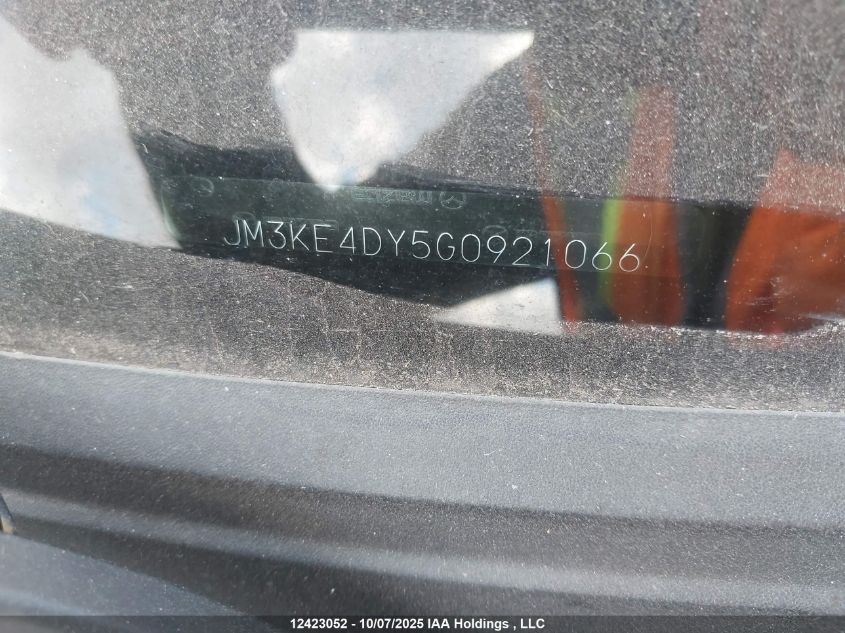 2016 Mazda Cx-5 Gt VIN: JM3KE4DY5G0921066 Lot: 12423052