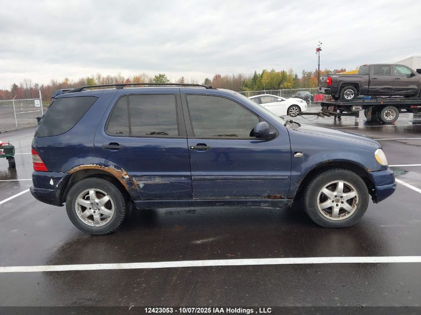 2001 Mercedes-Benz Ml 320 Classic/Elegance VIN: 4JGAB54E91A227406 Lot: 12423053