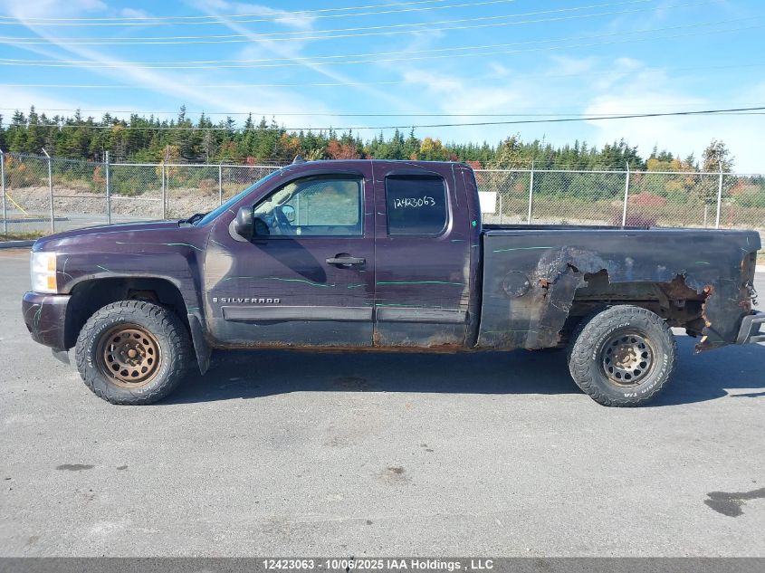 2008 Chevrolet Silverado K1500 VIN: 1GCEK19J58E177692 Lot: 12423063