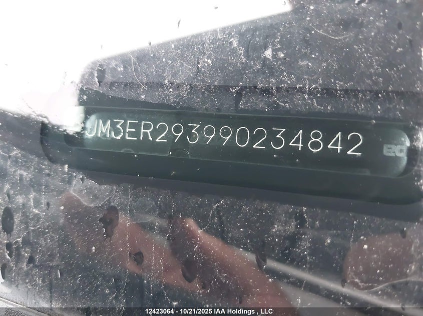 2009 Mazda Cx-7 VIN: JM3ER293990234842 Lot: 12423064