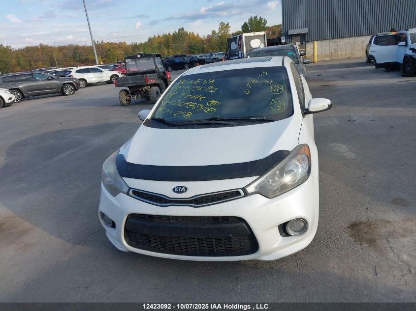 2014 Kia Forte Koup 2.0L Ex VIN: KNAFX6A82E5209874 Lot: 12423092