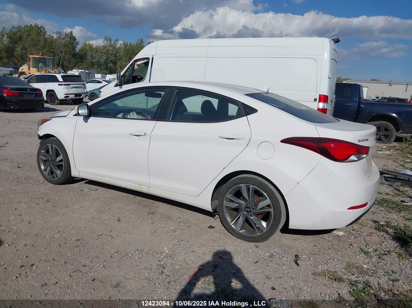 2016 Hyundai Elantra Gls VIN: KMHDH4AH8GU549854 Lot: 12423094