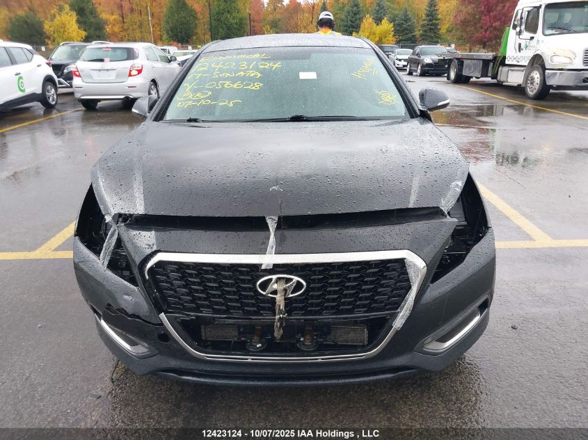 2017 Hyundai Sonata Hybrid Limited VIN: KMHE34L12HA056628 Lot: 12423124