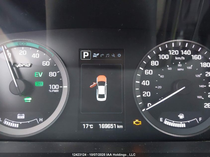 2017 Hyundai Sonata Hybrid Limited VIN: KMHE34L12HA056628 Lot: 12423124