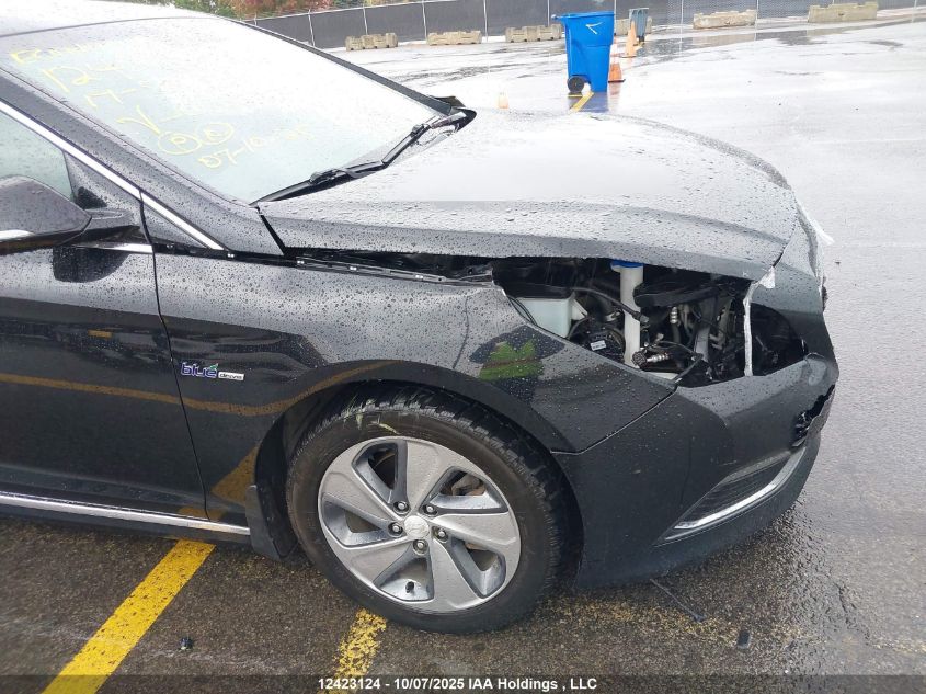 2017 Hyundai Sonata Hybrid Limited VIN: KMHE34L12HA056628 Lot: 12423124