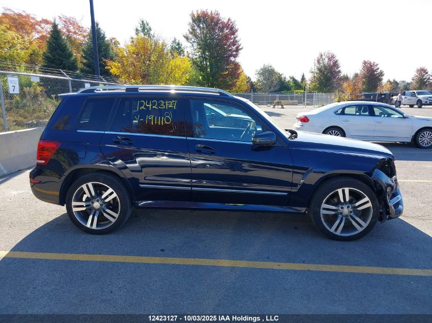 2014 Mercedes-Benz Glk 350 4Matic VIN: WDCGG8JB3EG191110 Lot: 12423127