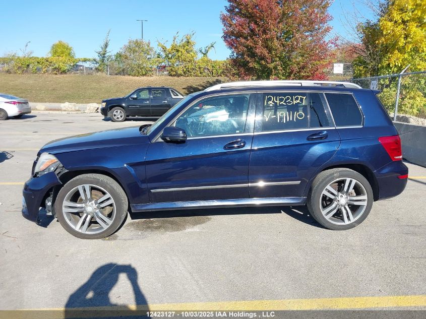 2014 Mercedes-Benz Glk 350 4Matic VIN: WDCGG8JB3EG191110 Lot: 12423127