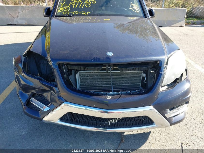 2014 Mercedes-Benz Glk 350 4Matic VIN: WDCGG8JB3EG191110 Lot: 12423127