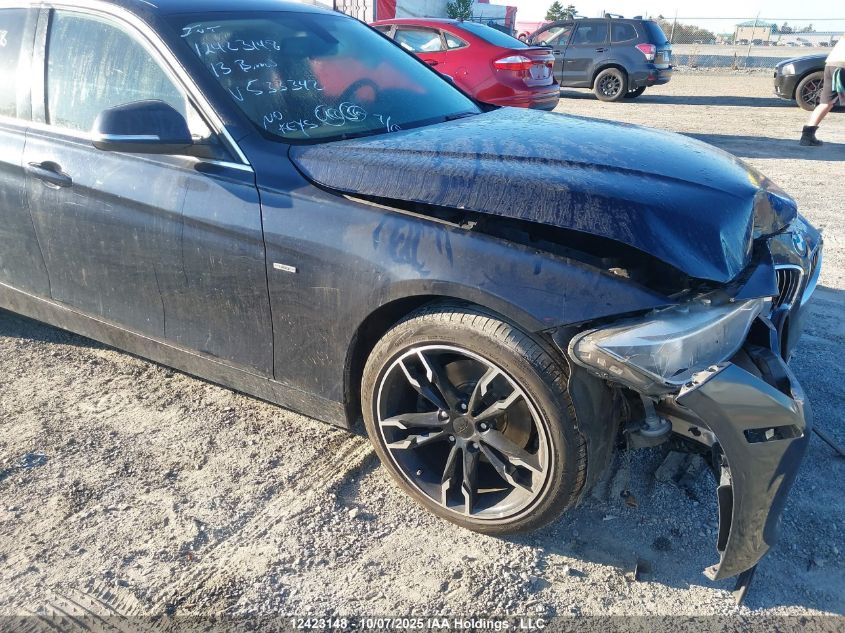 2013 BMW 328 Xi VIN: WBA3B3C56DF533342 Lot: 12423148