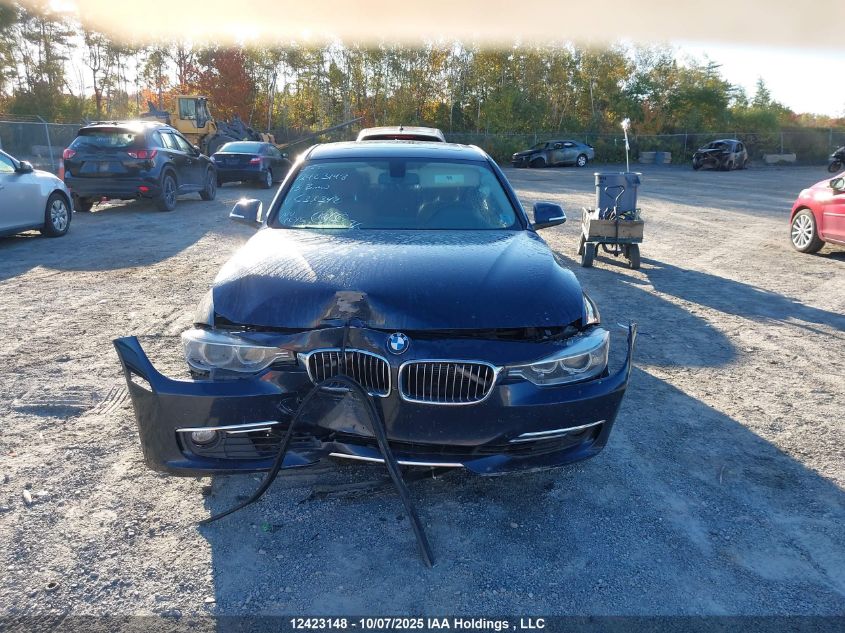 2013 BMW 328 Xi VIN: WBA3B3C56DF533342 Lot: 12423148