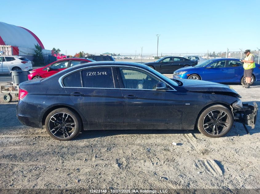 2013 BMW 328 Xi VIN: WBA3B3C56DF533342 Lot: 12423148