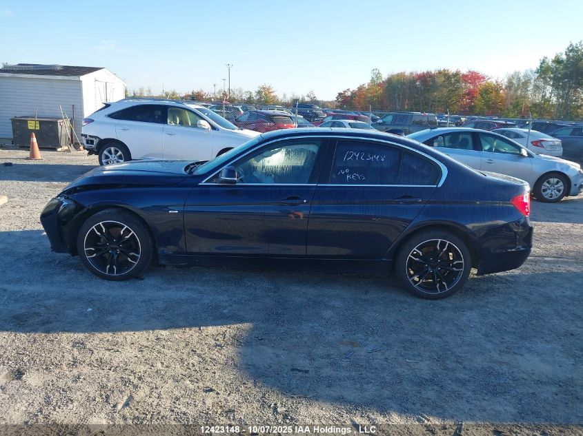 2013 BMW 328 Xi VIN: WBA3B3C56DF533342 Lot: 12423148