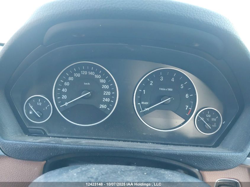 2013 BMW 328 Xi VIN: WBA3B3C56DF533342 Lot: 12423148