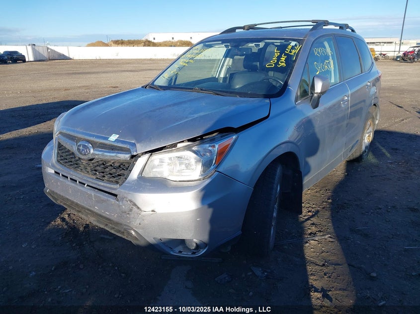 JF2SJCPC6EH483222 2014 SUBARU FORESTER photo no. 2