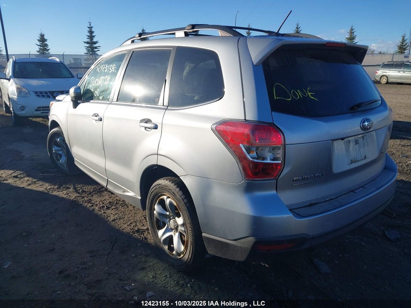 JF2SJCPC6EH483222 2014 SUBARU FORESTER photo no. 3