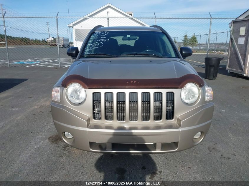 2010 Jeep Compass Sport/North VIN: 1J4NF4FB5AD552960 Lot: 12423194