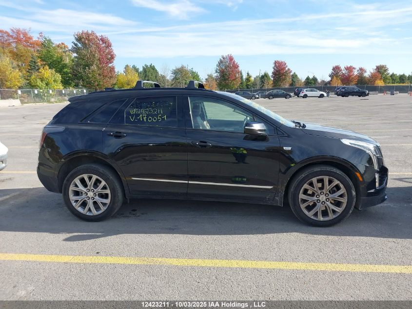 2020 Cadillac Xt5 Sport VIN: 1GYKNGRS7LZ170051 Lot: 12423211