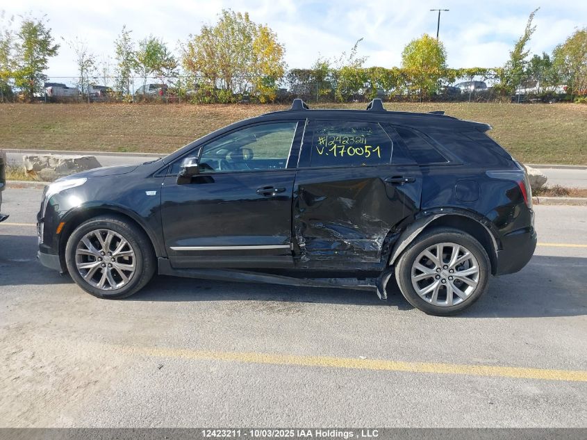 2020 Cadillac Xt5 Sport VIN: 1GYKNGRS7LZ170051 Lot: 12423211