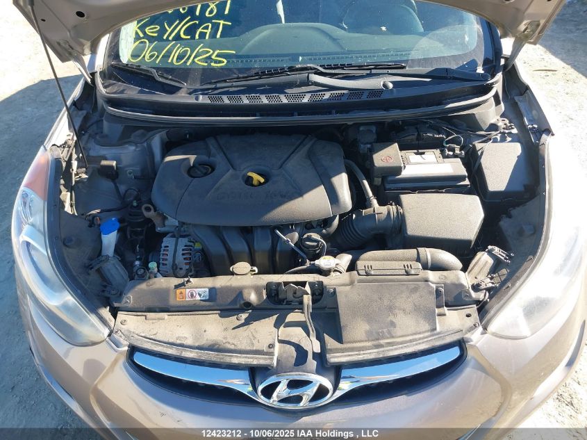 2013 Hyundai Elantra Gls/Limited VIN: 5NPDH4AE8DH188481 Lot: 12423212