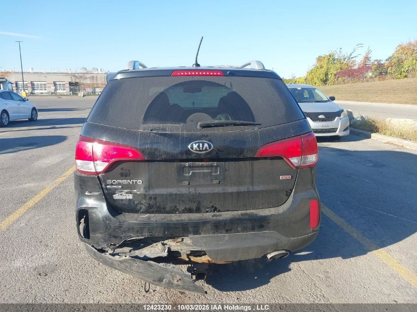 2014 Kia Sorento Lx V6 VIN: 5XYKTDA74EG458984 Lot: 12423230