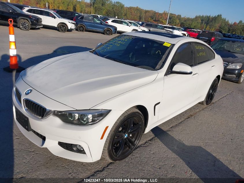 2018 BMW 4 Series VIN: WBA4J3C56JBG95548 Lot: 12423247