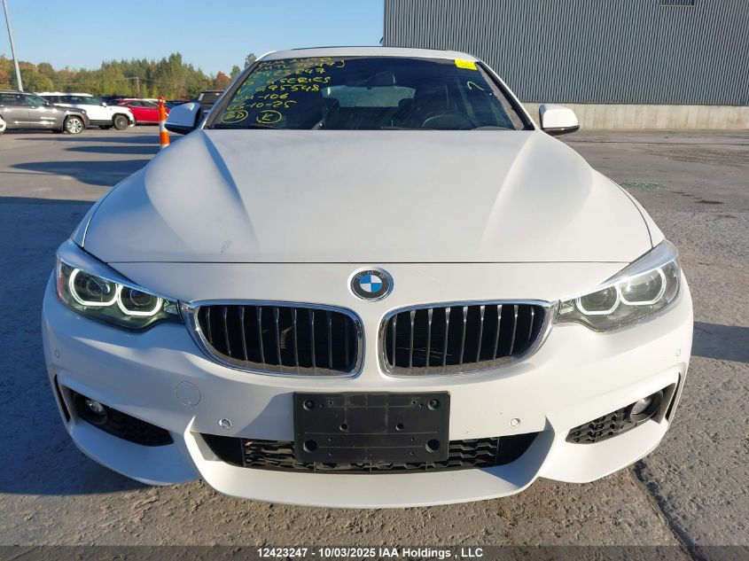2018 BMW 4 Series VIN: WBA4J3C56JBG95548 Lot: 12423247