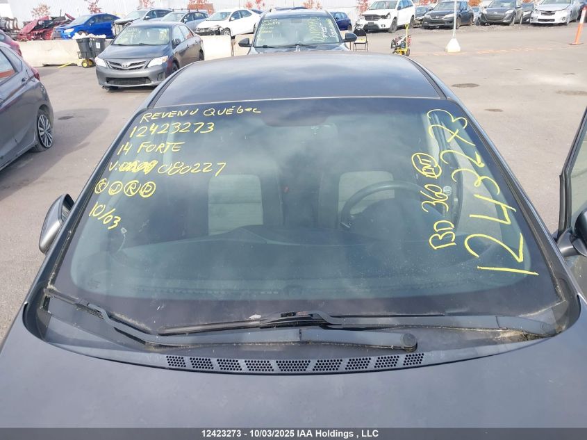 2014 Kia Forte Lx VIN: KNAFX4A69E5080227 Lot: 12423273