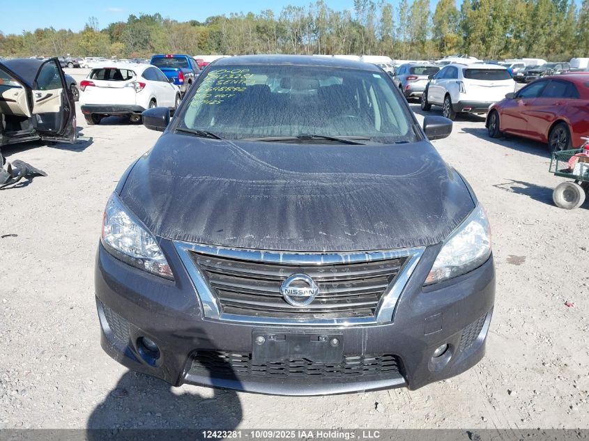2015 Nissan Sentra S/Sv/Sr/Sl VIN: 3N1AB7AP0FL648892 Lot: 12423281