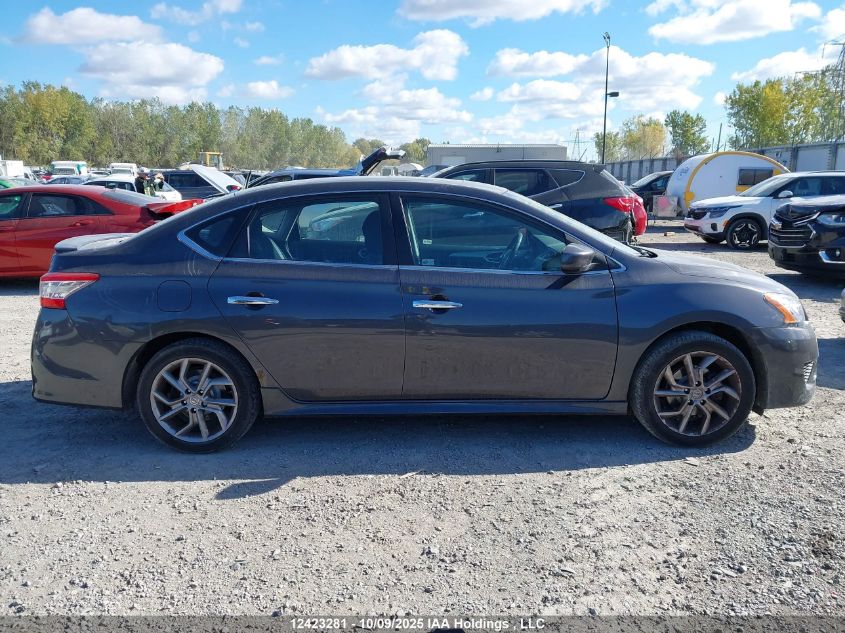 2015 Nissan Sentra S/Sv/Sr/Sl VIN: 3N1AB7AP0FL648892 Lot: 12423281