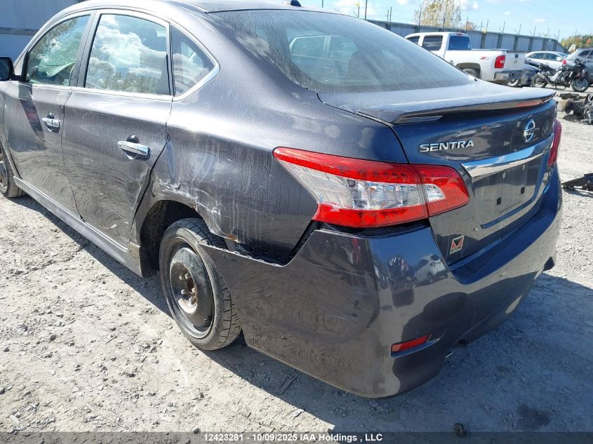 2015 Nissan Sentra S/Sv/Sr/Sl VIN: 3N1AB7AP0FL648892 Lot: 12423281
