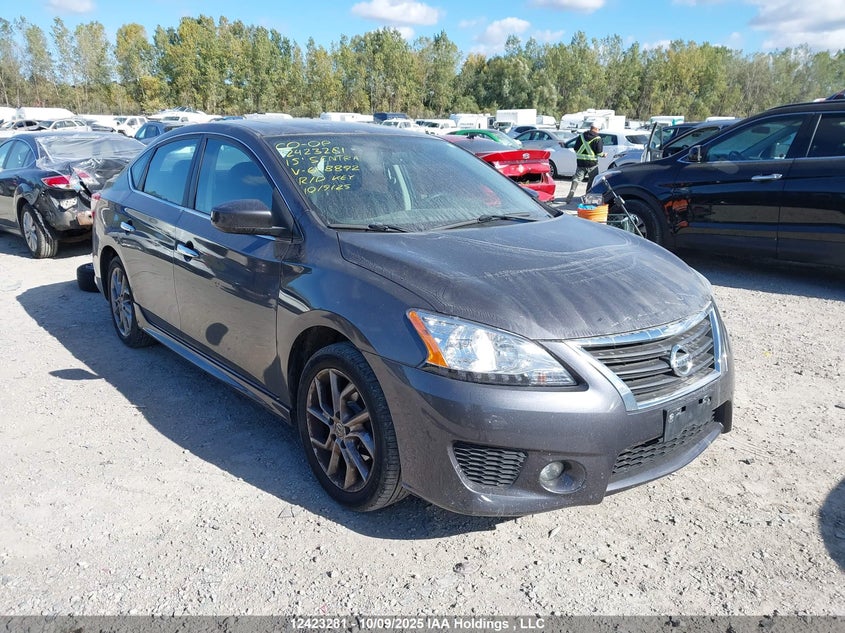 3N1AB7AP0FL648892 2015 Nissan Sentra S/Sv/Sr/Sl auction photo 1