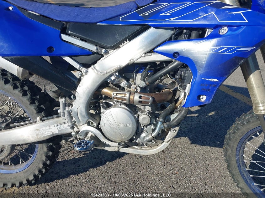 2022 Yamaha Wr250 F VIN: JYACG42W7NA003928 Lot: 12423303