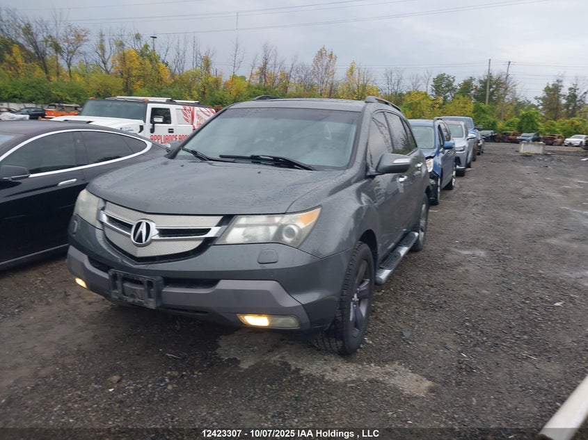 2HNYD288X8H003616 2008 ACURA MDX photo no. 2
