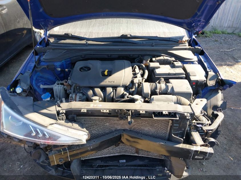 2020 Hyundai Elantra VIN: KMHD84LFXLU920986 Lot: 12423311