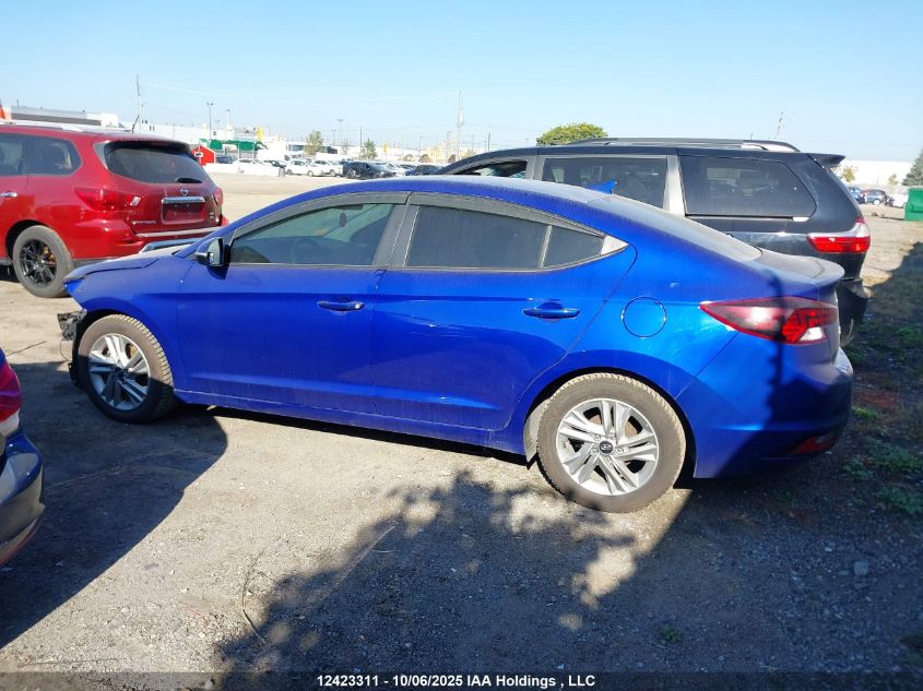 2020 Hyundai Elantra VIN: KMHD84LFXLU920986 Lot: 12423311