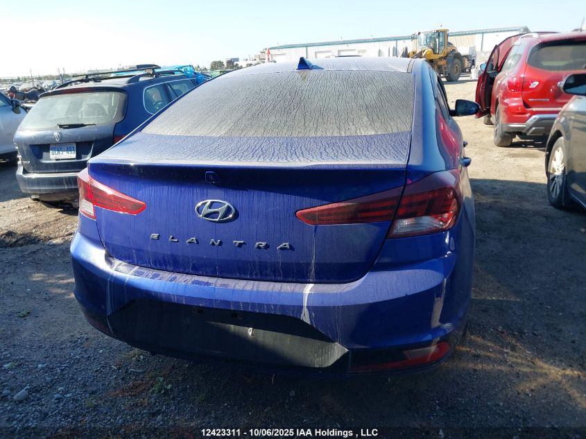 2020 Hyundai Elantra VIN: KMHD84LFXLU920986 Lot: 12423311